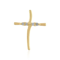 I3 (H) Diamond Silver Pendant