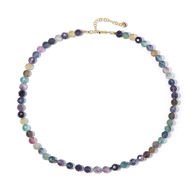 Argentinian Fluorite Silver Necklace