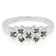 Fancy Diamond Silver Ring