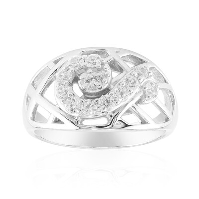 Zircon Silver Ring (Remy Rotenier)