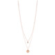 9K Flawless (D) Diamond Gold Necklace