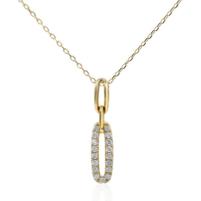 14K I1 (H) Diamond Gold Necklace (CIRARI)