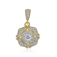 14K IF (D) Diamond Gold Pendant