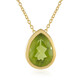 Peridot Silver Necklace