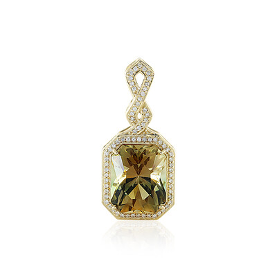 14K Oregon Sunstone Gold Pendant (AMAYANI)