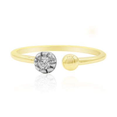 9K SI1 (G) Diamond Gold Ring (Annette)