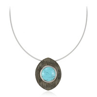 Black Oak Silver Necklace