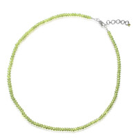 Peridot Silver Necklace