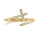 14K I1 (H) Diamond Gold Ring (CIRARI)