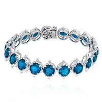 Colour Change Fluorite Silver Bracelet (Dallas Prince Designs)
