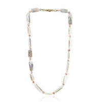 Keshi pearl Silver Necklace (TPC)