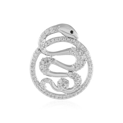 Zircon Silver Pendant