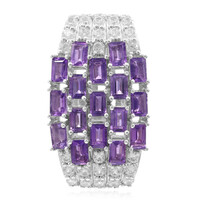 Amethyst Silver Pendant (Remy Rotenier)