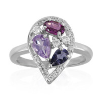 Amethyst Silver Ring