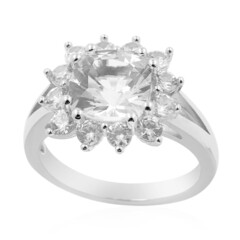 Danburite Silver Ring