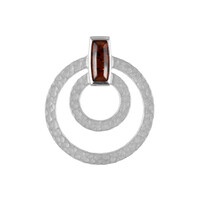 Baltic Amber Silver Pendant