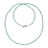 Amazonite Silver Necklace