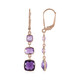 Amethyst Silver Earrings (KM by Juwelo)