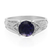 Ceylon Iolite Silver Ring