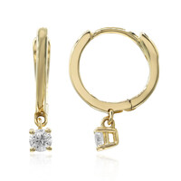 14K I1 (H) Diamond Gold Earrings (CIRARI)