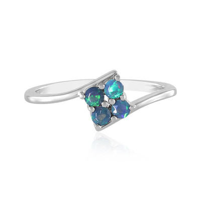 Mezezo Opal Silver Ring
