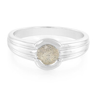 Romanian Spectrolite Silver Ring