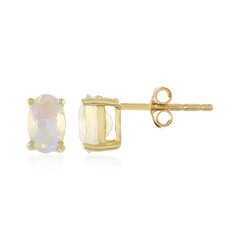 9K Welo Opal Gold Earrings