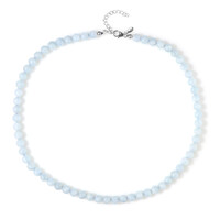 Brazilian Aquamarine Silver Necklace