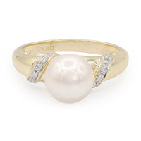 9K Akoya Pearl Gold Ring (TPC)