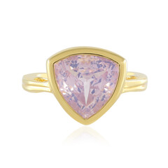 Lavender Quartz Silver Ring