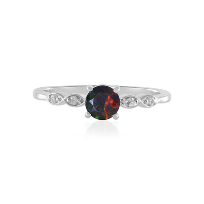Mezezo Opal Silver Ring