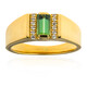 Benedito Green Tourmaline Silver Ring(Adela Silber)