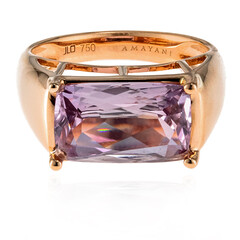 18K Pink Diaspore Gold Ring (AMAYANI)
