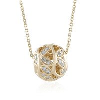 9K I2 (H) Diamond Gold Necklace (de Melo)