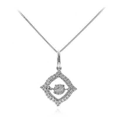 14K SI1 (H) Diamond Gold Necklace (CIRARI)