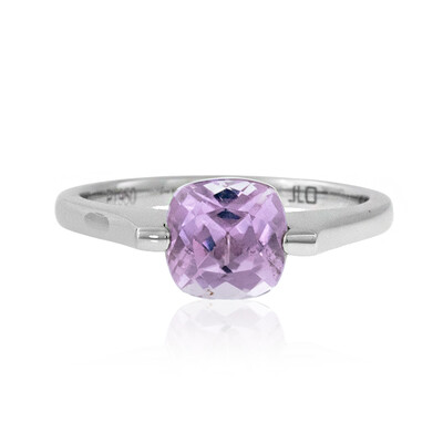 AAA Brazilian Kunzite Platinum Ring