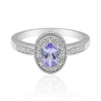 Tanzanite Silver Ring