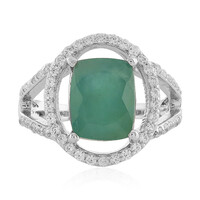 Grandidierite Silver Ring