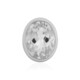 White Quartz Silver Pendant (MONOSONO COLLECTION)