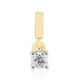 9K SI1 (G) Diamond Gold Pendant (Annette)