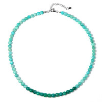 Amazonite Silver Necklace
