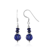 Lapis Lazuli Silver Earrings