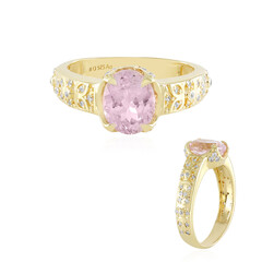 Kunzite Silver Ring