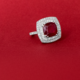 Madagascar Ruby Silver Ring