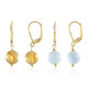 Citrine Silver Earrings