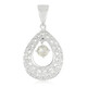 Romanian Spectrolite Silver Pendant
