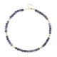 Tanzanite Silver Necklace (Riya)