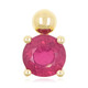 9K Madagascar Ruby Gold Pendant (de Melo)