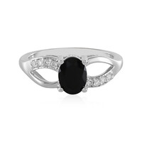 Black Onyx Silver Ring