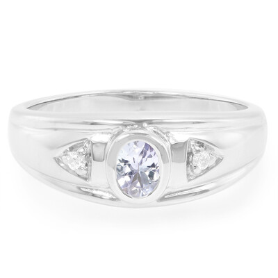 Fancy Tanzanite Silver Ring